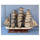 Great Republic 1835 Clipper Model Ship, 22" x 32"