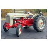 1955 Ford 640 Utility Tractor, Completely Refurbished With New Rubber, 119 Hours Showing On Odometer
