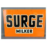 Surge Milker Metal Sign, 12" x 18"