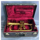 Noblet Flugelhorn, Made In France, In Hard Carrying Case