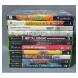Xbox Games Including State Of Emergency, Super Street Fighter IV, Fade Empire, And More, Total Qty 1