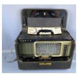 Zenith Trans-Oceanic Shortwave Radio With Operating Instructions, Unknown Working Condition