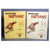 1969 Cleveland Indians Spring Training Programs (2), Willie Mays, Reggie Jackson, "Catfish" Hunter