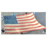 46 Star American Flag, Enormous, Approx 25