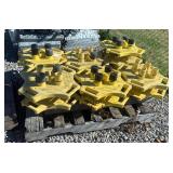 Blue Water Base Plates, Qty 13 