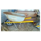 True Temper Metal Wheelbarrow