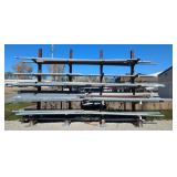 Steel Cantilever Rack, Approx 12