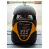 CST/Berger Rotary Laser Level Includes Level, Laser Detector And Remote, In Hard Sided Carry Case, T