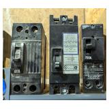 Circuit Breaker 2 Pole Units, Various Makes And Models