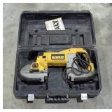 DeWalt Corded 4.75" Heavy Duty Deep Cut Variable Speed Band Saw, Model D28770, Powers On, In Hard Si