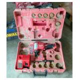 Milwaukee Force Logic 10-Ton Battery Operated Knockout Tool, Model 2676-20, In Hard Sided Case, Incl