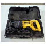 Dewalt Reciprocating Saw Model DW310, In Hard Sided Case
