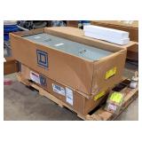 Square D 800 AMP 4 Gang Meter Center, Model EZM1800TB, 4 Gang EZMR114225, Includes 200 AMP Breaker, 