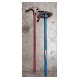 Gardner Bender 3/4" Rigid Or 1" Thin Wall Pipe Bender And Ideal 3/4" Rigid Or 1" Thin Wall Pipe Bend