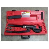 Burndy Compression Crimper With Various Dies, Model Y750PSXT, In Hard Sided Case 