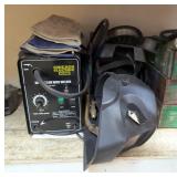 Chicago Electric Welding 90 Amp Flux Wire Welder, Model 68887, Includes Gun, Gloves, Helmet And More
