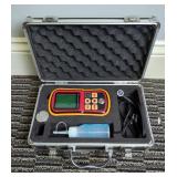 Ultrasonic Thickness Guage, Including Transducer, Sample Block And Instructions, In Hard Case