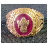 1950 Mens Finlay Engineering College Class Ring 