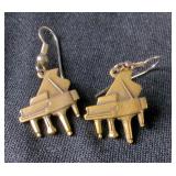 Ladies Earring Assortment, Mostly Gold Toned, Qty 27