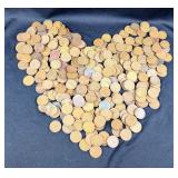 US Wheat Penny Collection, Qty 300 Coins