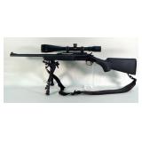 New England Firearms Pardner Handi Rifle .223 REM Rifle SN# NR333875, Bipod, BSA Platinum 36x44 Scop