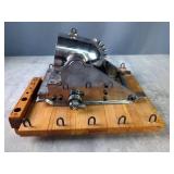 Fireable Black Powder Scale Model Of Civil War 1861 Artillery Mortar, Made By J.A.B. Co Of Westwood 