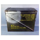 Metal Ammo Can, Approx 14" x 18" x 7.5"