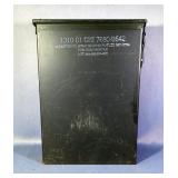 Metal Ammo Can, Approx 16" x 11" x 5.5"