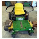 John Deere Zero Turn Mower, Model Z335E, Hours Showing 222.0
