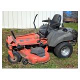 Husqvarna Zero Turn Mower, Model EZ5426, Hours Showing 296.5, 54" Deck