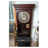 International Time Recording Company, Antique Time Clock, Believed To Be From The Ford Motor Co, 48"