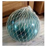 Blown Glass Fishing Float, 10"