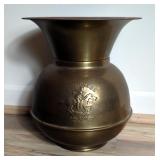 Pony Express Brass Cut Plug 10" Spittoon