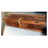 Wood Shipping Crate, 10" x 40" x 11"