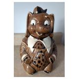 Elephant Ceramic Cookie Jars, Qty 2