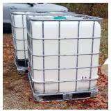 Liquid Storage Tank With Steel Cage, Bidder Responsible For Proper Removal