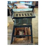 Ace 10" Bench Table Saw With Stand, #2123958, With Rolling Base And Saw Blades