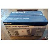 Broan Ventilation Fan With Light And Heater #655