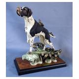 Giuseppe Armani Limited Edition "Pointer" Sculpture, Numbered 4/975, Model 554/S Pointer, 13" x 12.5