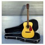 Fender Acoustic Guitar, Model GC23S NAT, In Hard Sided Carry Case