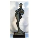 Alexsander Daniel Austin Productions "High Fashion" Sculpture, 29" Tall