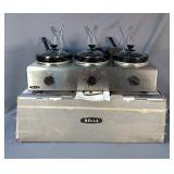 Bella Triple Slow Cooker Buffet & Serve Commercial Series, In Original Box