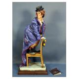 Giuseppe Armani "The Merry Clown/Clown On Chair," Sculpture, 0402E, Approx 18.5" Tall