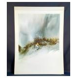 Carolyn Blush The Greenwich Workshop Print "The Highest Dune" Signed And Numbered 1457/1500, 22" x 2