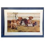 Phillip Crowe "The Bandits" Signed "Thompson Crowe" Numbered 142/2000, 28" x 18.5",Gray Stone Press 