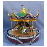 Carole Towne 2013 Sunshine Carousel, 11" Tall, With Original Box