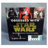 Chronicle Books Obsessed With Star Wars, Test Your Knowledge Hard Back Book With Interactive Battery