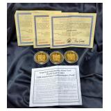 Sept. 11th 2001 5th Anniversary Commemorative Proof Coins, Twin Towers Are Clad In .999 Pure Silver 