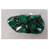 Polished Malachite Display Specimen 4.25x2"