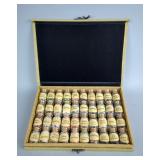 40 Mini Gemstone Bottle Display Set